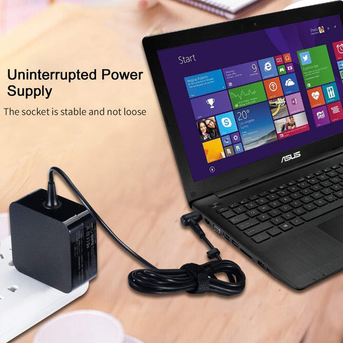 SOLICE 45W Laptop Charger for Asus Vivobook X541 X515 X712 F510 F512 F556 F556UA F512JA F512DA F512FA F510UA F510QA