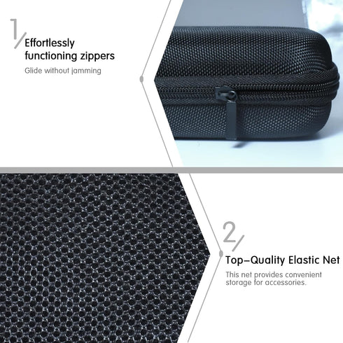 Case for JBL GO 4 GO 3 Portable Bluetooth Speaker, Waterproof and Dustproof Eco Cover with Adapter Slots - Case Only