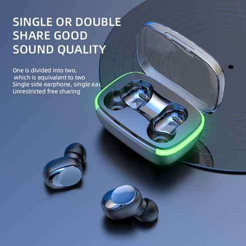 True Wireless Bluetooth Earbuds 2024 Model 13, In-Ear Headphones with Charging Case, Compatible with Apple & Android