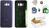 (md0410) Replacement Kit Compatible with Galaxy S8 Plus Model G955 Orchid Grey Back Glass and Opening Tool.