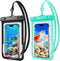 2 Pcs Waterproof Phone Pouch, Universal Case for iPhone Samsung Google Up to 7.3'', IPX8 Water Proof Cellphone Dry Bag