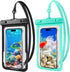 2 Pcs Waterproof Phone Pouch, Universal Case for iPhone Samsung Google Up to 7.3'', IPX8 Water Proof Cellphone Dry Bag