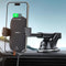 APPS2Car Suction Phone Mount Wireless Car Charger, 15W Dashboard Wireless Charger for Car,