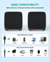 Computer Speakers for Desktop PC, USB Powered Small Speakers, 3.5mm Aux for Laptop, Tablet, Phone