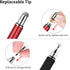 Mixoo Stylus Pens for Touch Screens, 2 in 1 High Sensitivity Disc & Fiber Tip for iPad, iPhone, Tablets, Red
