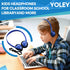 12 Pack Set 3.5mm 12 Pack) Classroom Headphones Bulk Class for School Students Kids and Adult -Sturdy Wired Plug (Blue