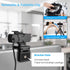 Ejfete 1080P 120 HD Webcam with Microphone and Privacy Cover, USB Plug & Play Computer Camera, Wide Angle Fixed Focus
