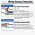 10Pin&6Pin RAV4 4Runner Radio Wiring Harness with Antenna Kit Compatible with Toyota Camry Corolla Highlander Prius