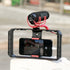 Ulanzi U Rig Pro Video Rig for iPhone - Phone Stabilizer Rig with Triple Cold Shoe Mount, Phone Tripod Mount for iPhone