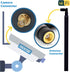 TECHTOO 9 2.4/5.8GHz PS4 (2.4/5.8GHz 1-Pack) WiFi Antenna Dual Band dBi for Router AP - Security IP Camera - USB Card