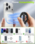 CloudValley 17 Max/16/15/14/13/12 Magnetic Phone Grip, Slim Rotating Finger Loop Ring Holder with Soft Strap