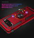 Military Grade Shockproof Case for Samsung Galaxy Note 8, 360 Metal Rotating Ring Kickstand (Black)