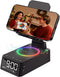 Gifts for Men Women, Cell Phone Stand with Bluetooth Speaker,Sound Machine White