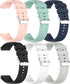 6 Pack Replacement Bands for TOZO S3 Smart Watch, Compatible Smartwatch Strap Bands for TOZO S3