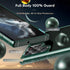 TOCOL Translucent Matte Case for Samsung Galaxy S22 Ultra - Military Grade Shockproof, Slim Fit Protective Cover (Green)