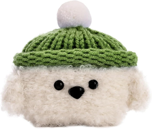 Plush Case Compatible with Apple AirPods Pro, Handmade Knitted Cartoon Headphone Case, Rechargeable Headphone Case,