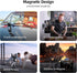 TELESIN Magnetic Mount Magnet Metal Accessories for Action Camera, 360 Quick Release Car Holder for GoPro Max Hero 12