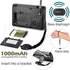 ZHIWHIS Portable Bluetooth Radio, Rechargeable Digital Recorder, FM AM Shortwave, Stereo MP3 Player with Lyric Display