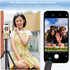 HYZUITDB Bluetooth Camera Remote Control for iPhone/Android, Phone Front/Rear Camera Flip Shutter, Zoom in/Out, Switch