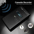 Mersoco Cassette Cassette 3.5MM Portable Player,Digital Recorder Portable Tape Player with Stand-Alone Microphone