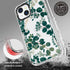 MOSNOVO iPhone 13 Case, Eucalyptus Design with 6.6ft Military-Grade Drop Protection & Anti Peel Off Tech