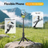 ULANZI MT86 60" AutoOpen Phone Tripod Stand with Bluetooth Remote Adjustable Automatic Selfie Stick & Cold Shoe