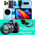 Yadsux 2-400 (1-16 ND Filter for iPhone,Clip-on Phone Lens Adjustable Neutral Density Filter Kit,Variable Stops)