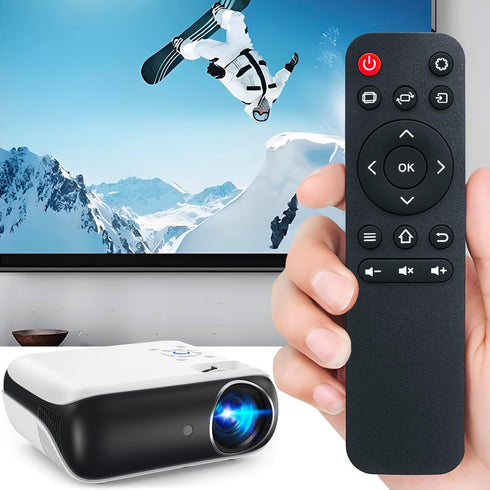 KhotIlong H1 Replacement Remote for Mini Projector,Compatible with HAPPRUN Projector.