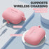 AirPod Pro Case Cover with Cleaner Kit, Soft Silicone Protective Case for Apple AirPods Pro 2nd/1st Generation, Solid