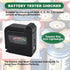 UBANU 1Pc BT-860 9V 1.5V Universal Small Battery Volt Tester Checker, High Accuracy Portable Digital Battery Capacity