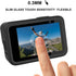 PCTC 9PCS Ultra Clear Tempered Glass Screen Protector for Go Pro Hero 12/11/10/9 Black