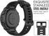 QGHXO Band for Amazfit T-Rex – Soft Silicone Replacement Band for Amazfit T-Rex/T-Rex Pro Smartwatch