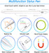 iPad Pencil 2nd Generation, Smart Stylus Pen Compatible with 2023 Apple iPad, White