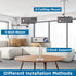 Mini Ceiling Wall Projector Mount Stand Compatible with QKK, DR.J, DBPOWER, Anker, VANKYO, AAXA, Jinhoo, PVO