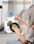 Greadio Sound,AUX/3.5mm CD Player with Bluetooth, Desktop CD Player for Home,HiFi Speakers,Remote Control,USB,LED