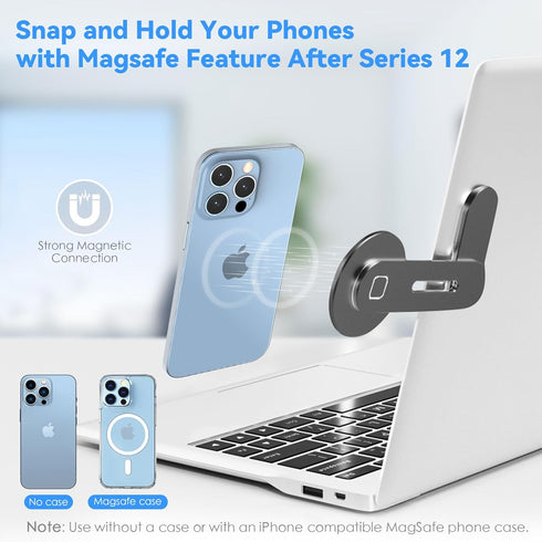 Set CloudValley Webcam Slider & Magnetic Phone Holder (Black)