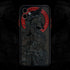 Cool Gladiator Phone Case for iPhone 12, Clear Frosted Trendy Design with 3D Embossed Features