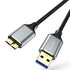USB 3.0 Micro B Cable 1.5 FT, External Hard Drive Cable 5