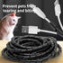 Yosoo Black Spiral Cable Wrap, 6mm/1/4" 2M (6.56ft) Cable Organizer