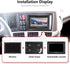 Yasoca 7 Inch LED Backlight TFT LCD Monitor for Car Rearview Cameras, Car DVD, Serveillance Camera, STB, Satellite