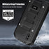 Beasyjoy Metal Case for iPhone XR, Waterproof Heavy Duty with Built-in Screen Protector, Black