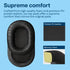 Ear Pads Replacement for Sony MDR-7506/MDR-V6/MDR-V7/MDR-CD900ST Headphone by MMOBIEL, Memory Foam, Black