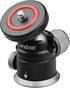 Andoer 360 180 1/4 DSLR Tripod Ball Head,Aluminum Alloy Tripod Ball Head Mount Panoramic Swivel Flip with Scaled Base