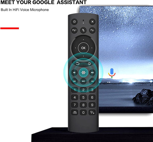 Sanpyl G20S etc(G20S Pro Voice Air Remote, IR Learning, USB Backlight Remote Keyboard with Gyroscope for TV Box, PC