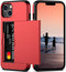 Nvollnoe for iPhone 14 Case with Card Holder, Heavy Duty Protective Dual Layer Shockproof Slim Wallet Case for Women &