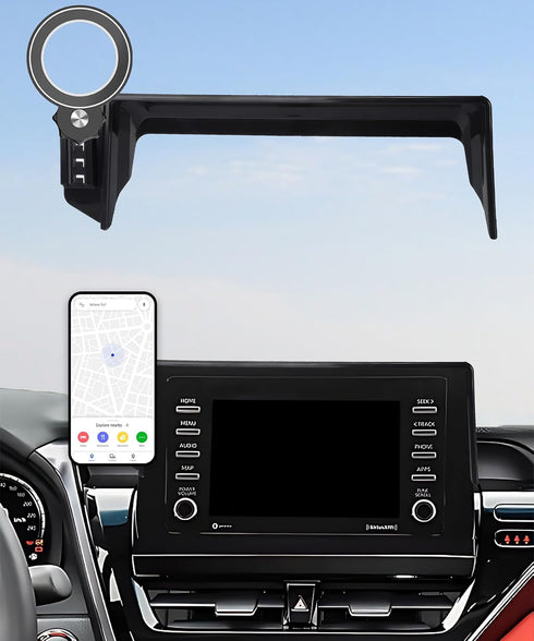 AbeeyGeomarn Car Phone Holder for 2021-2024 Toyota Camry Accessories Apply to 7 Inch