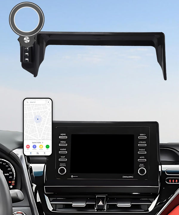 AbeeyGeomarn Car Phone Holder for 2021-2024 Toyota Camry Accessories Apply to 7 Inch