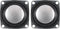 Shutao 2Pcs 3W 2" Loudspeaker 52 MM 2" 4 Ohm Bass Speaker Audio