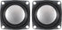 Shutao 2Pcs 3W 2" Loudspeaker 52 MM 2" 4 Ohm Bass Speaker Audio