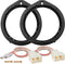 NuIth Car 6.5 Inch Speaker Adapter Bracket with Wiring Harness Kit for 2006-2013 Honda Civic/Accord/CR-V